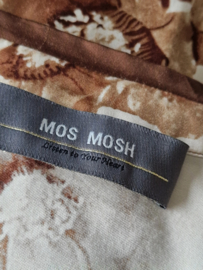Mos Mosh Valley Poppy dress. Maat M. Crème/bruin.