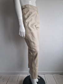 Scotch & Soda broek. Maat 40. Beige/leer.