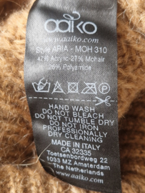 Aaiko mohair cardigan XS camel