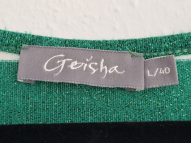 Geisha top. Maat 40. Print.