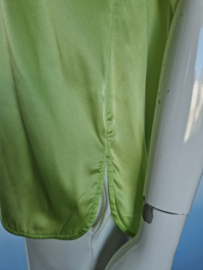 Pinko zijden top. Maat 36, Lime