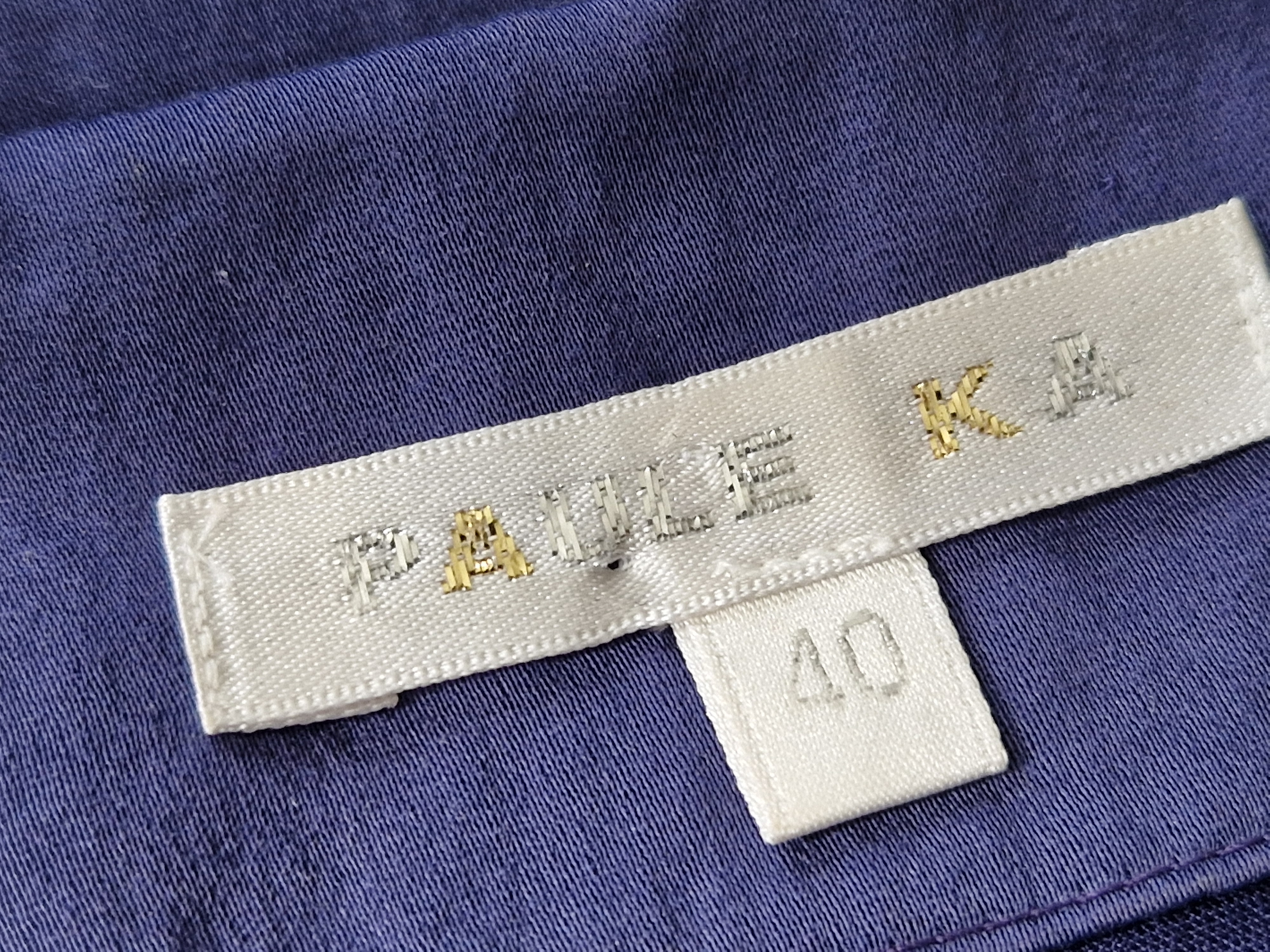 Paule Ka top. Maat 40, Donkerblauw.