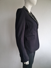 Blonde no.8  blazer. Mt. 38. Zwart.