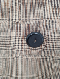 Ibolya jurk. Maat 38/40, Ruit