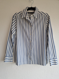 Marc O'Poloblouse. Maat 34/36, Blauw/wit gestreept.