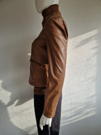 Maliparni jasje. It. maat 44, Bruin/leer.