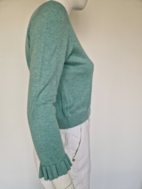 Repeat vest. Maat 38, Mintgroen.