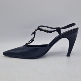 Prada pumps. Maat 36,5. Zwart/leer.