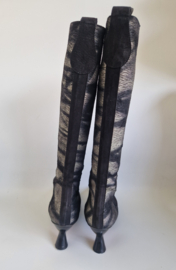 Jan Jansen designer laarzen | Maat 41 | Zwart |