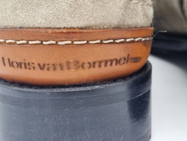 Floris van Bommel enkellaarsjes. Maat 37,Beige/suède.