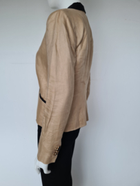 Mango Suit blazer.Mt. 38. Beige/ linnen.