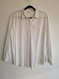 MSCH Copenhagen blouse. Maat M/L. Wit.