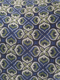 King Louie jurk. Maat M. Groen/blauw.