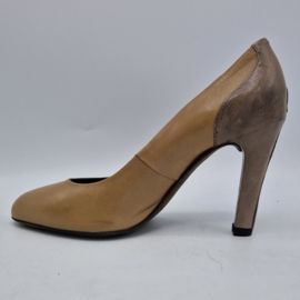 Alberto Fermani pumps. Maat 37,5, Bruin/leer.