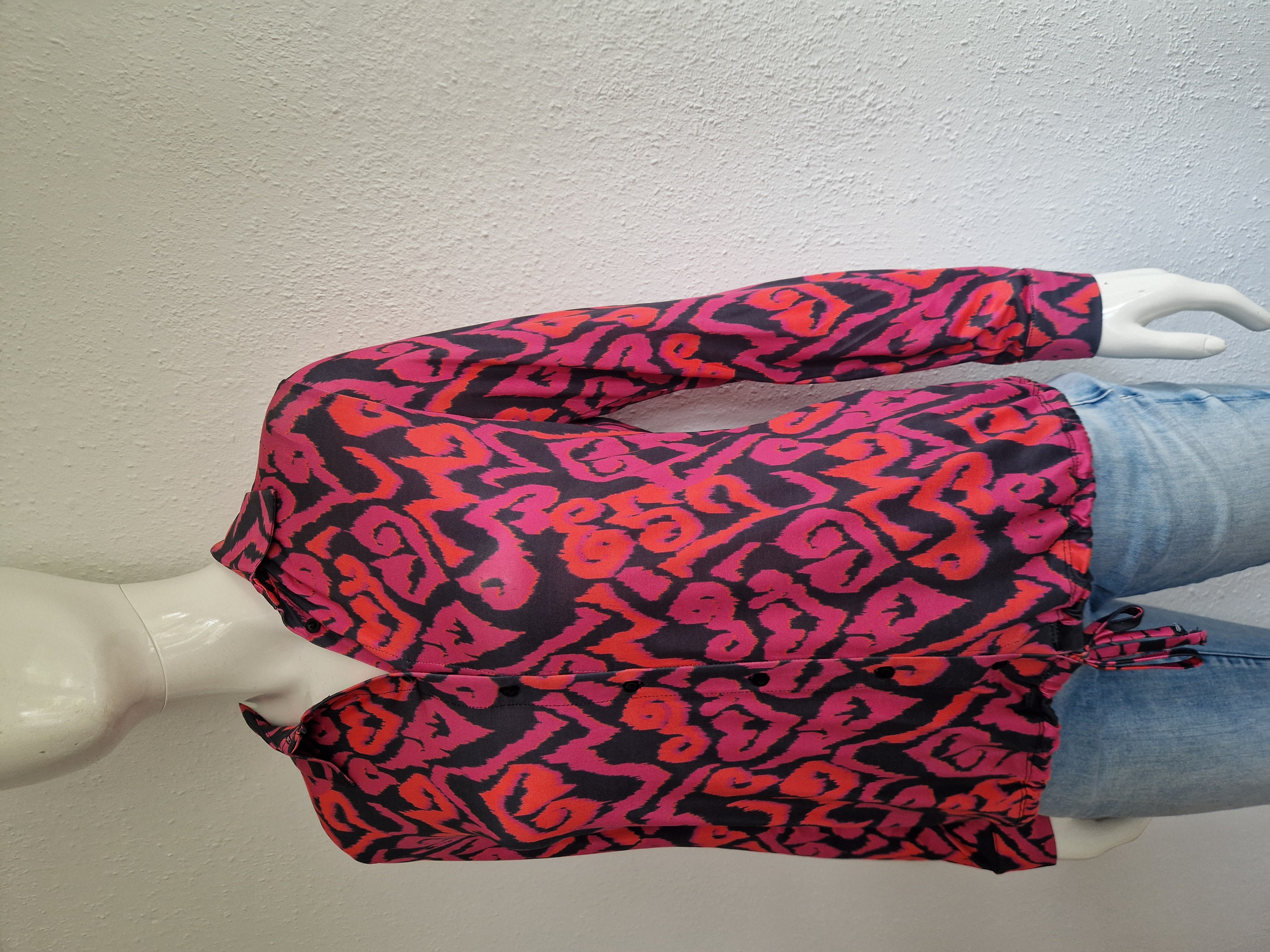 Zoso blouse Patty. Maat XS. Roze/print.