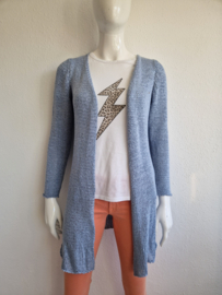 SET shirt. Maat 34/36, Wit/print.