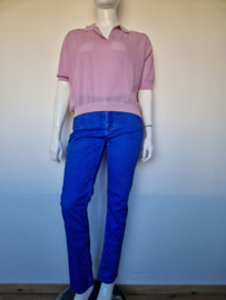 Sao Paulo broek. Maat 42, Kobaltblauw.