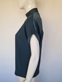 Dante 6 blouse. Maat 2, Smaragdgroen
