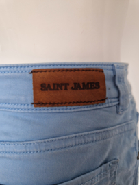 Saint James denim rok. Maat 36, Lichtblauw.
