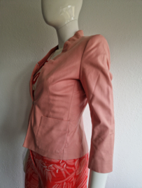 Drykorn blazer. Maat 2, Zachtroze.
