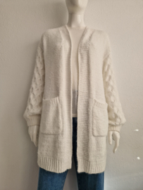 Esqualo vest. Maat L. Crème