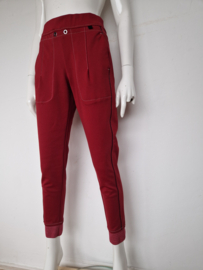 MAC jogging pantalon active now. Maat 36/38/OL. Rood.