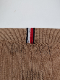 Tommy Hilfiger top met V-hals. Maat M. Camel.