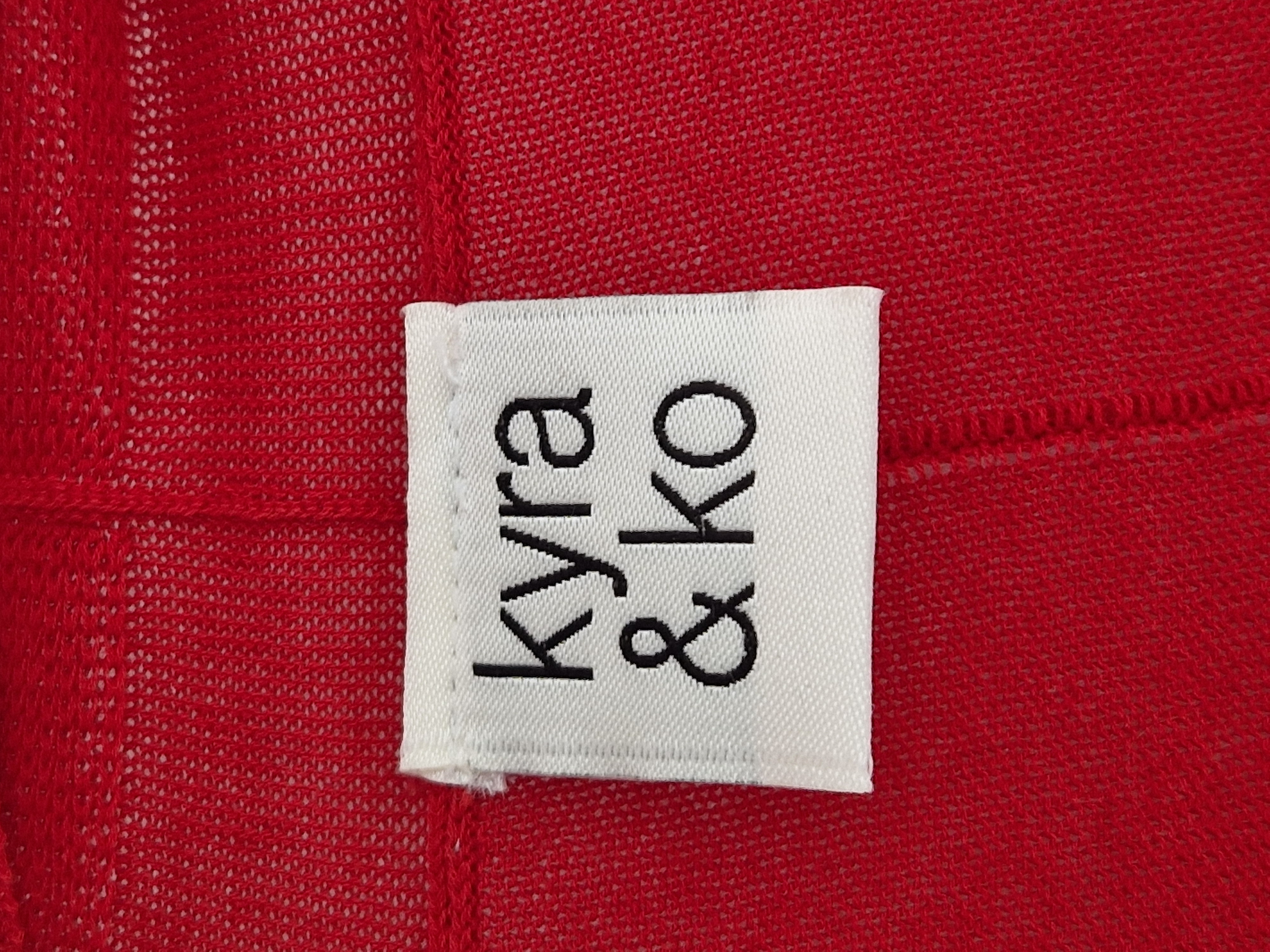 Kyra & Ko vest Casia. Maat S. Rood.