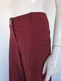 Heart Triangle broek | Maat L | Bordeaux |