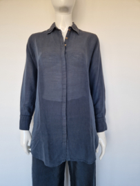 Trix & Rees blouse. Blauwgrijs. Maat 38