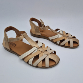 Pikolinos sandalen. Maat 41, Crème/beige.