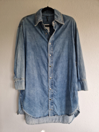 Liu Jo denim blouse. Maat 36/38. Blauw.