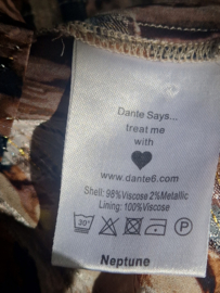 Dante 6 Aztec top .Maat 5. Bruintinten.