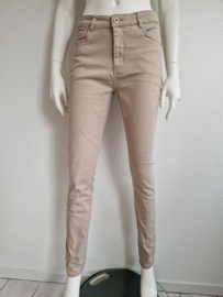 Geisha skinny. Maat 38, Beige.