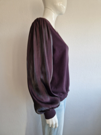 Studio Anneloes pullover. Maat XL. Aubergine.