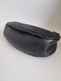 Mercer & Madison leren handtas | Zwart |
