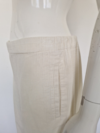 Marc O’Polo ribcord broek | Maat 38 | Ecru |