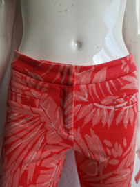 Cambio pantalon Famous. Maat 34. Roze/print.
