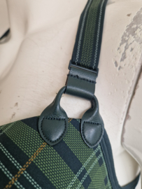 Marlies Dekkers Gloria Plunge balconette BH. Maat 75E. Groen/ruit.