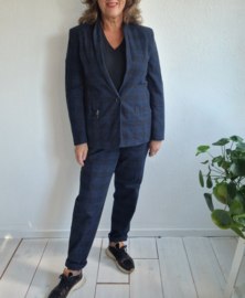 Bellerose damespak | Maat 4 | Blauw/ruit |