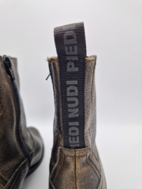 Piedi Nudi enkellaarsjes. Maat 42, Metallic.