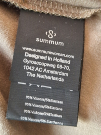 Summum top met V-hals. Maat XS. Goud