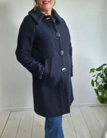 King Louie mantel | Maat 38 | Donkerblauw |