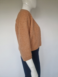 Sissy Boy vest. Maat S. Camel/wol.