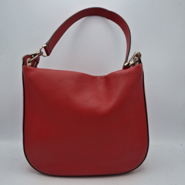 Kate Spade schoudertas Lola. Rood/leer.