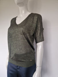 Mooie Morgan top | Maat M | Groen |