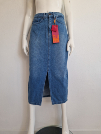 Cloud9 denim maxirok. Maat 38. Blauw.