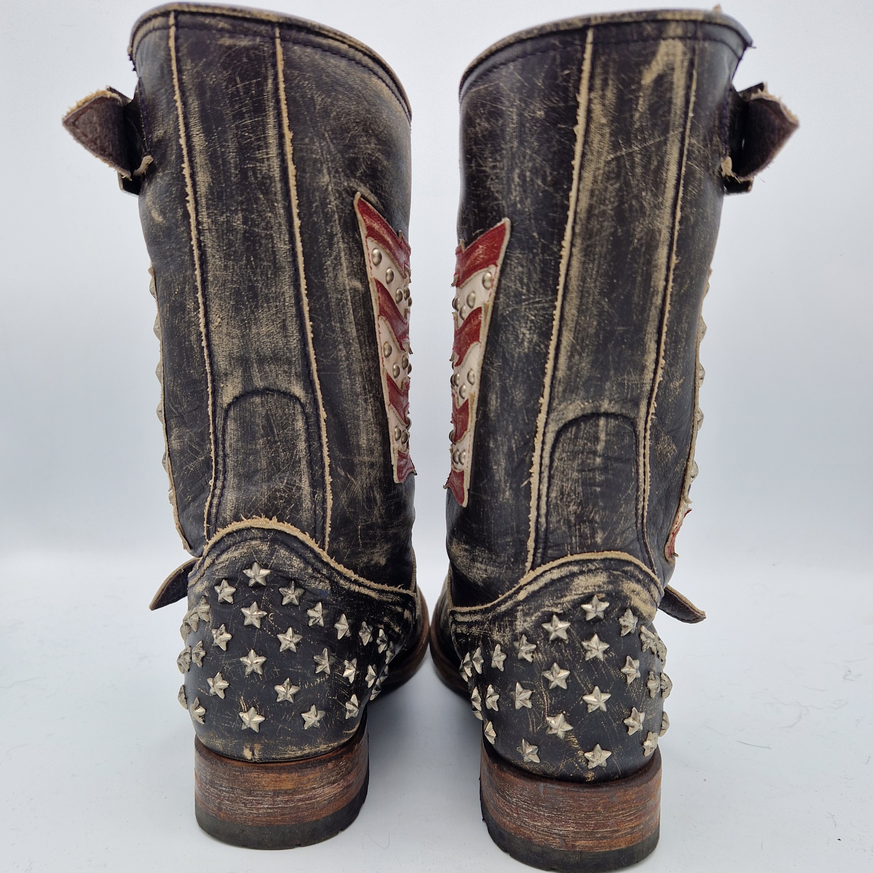 Sendra boots. Maat 40, Amerikaanse vlag.