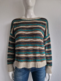 Summum multi color trui. Maat M. Alpaca/lurex.