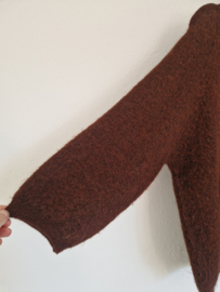American Vintage trui | Maat M/L | Bruin |